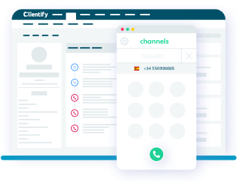 Clientify dashboard