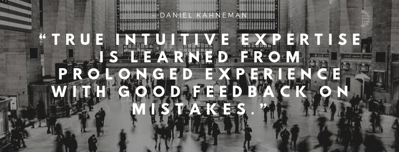 Daniel Kanheman's Quote on feedback