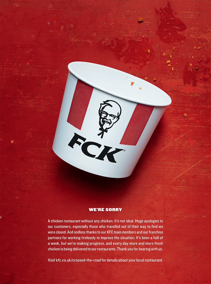 KFC Proactive Customer Service Example