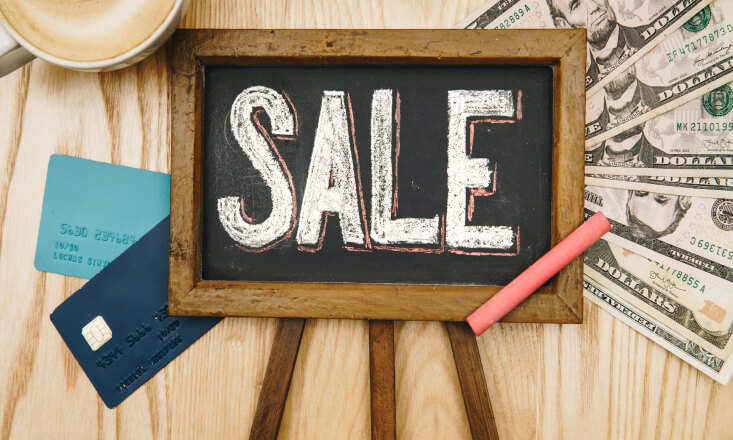 Sale sign