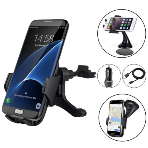 Wireless Car Charger & Holder by ZALE