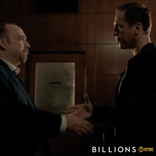 Client vs customer: Scene from The Billions