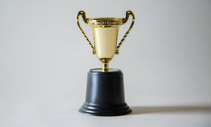 Trophy for the winner