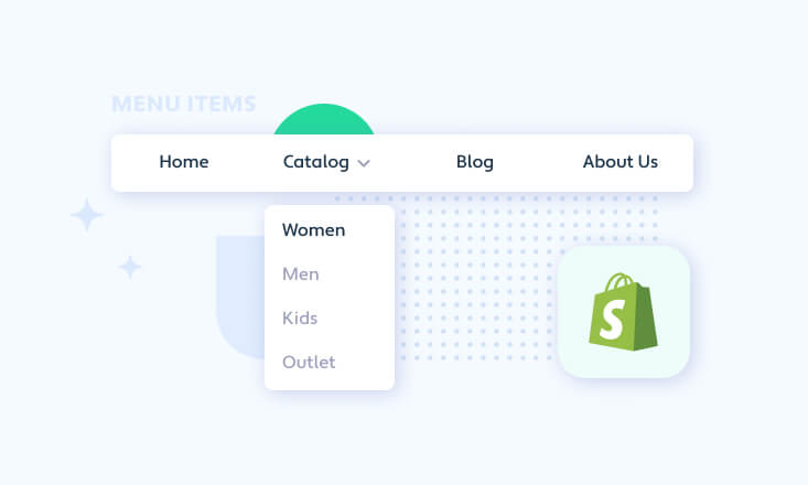 How To Create a Drop Down Menu in Shopify