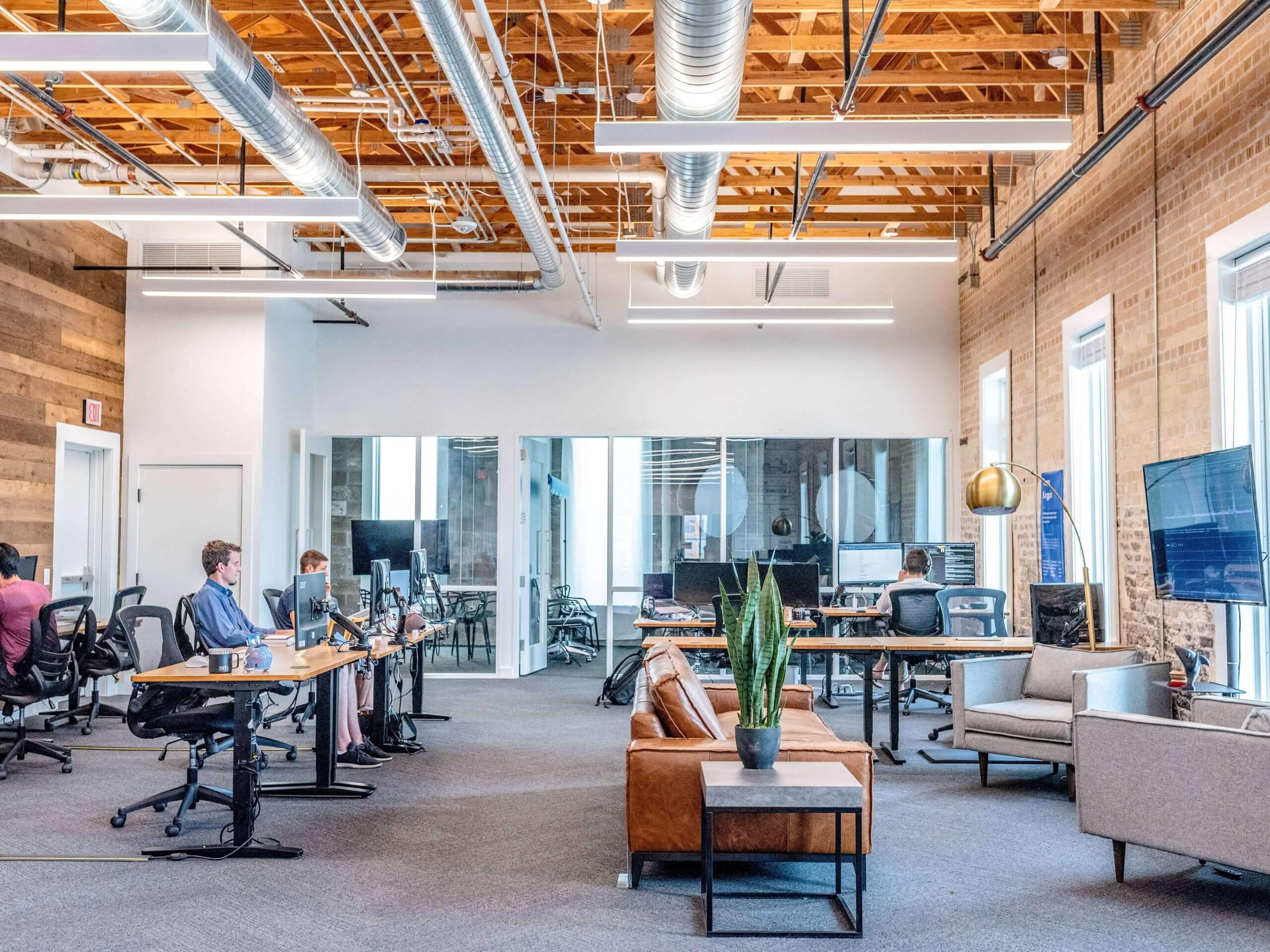 Customer vs client: Inside of an agency office